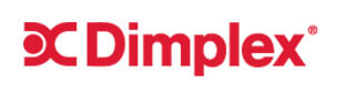 Logo Dimplex, foyers électriques