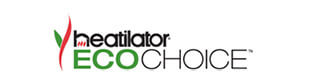 Logo d'Heatilator Eco Choice, poêles et foyers