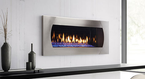 Gas fireplace Mezzo de Heat & Glo