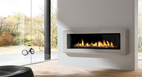 Gas fireplace Grand Infinite de Marquis Collection